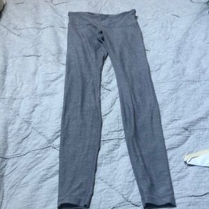 Lululemon heather gray full length leggings